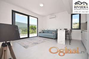 Luksuzno opremljen jednosoban stan sa parkingom Djenovic Herceg Novi